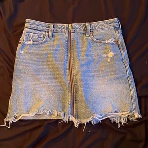 SOLD - Abercrombie and Fitch Mini Denim Skirt